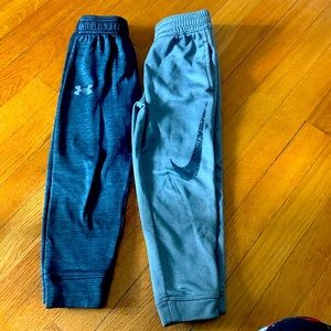 Nike and under Armour 4T pants